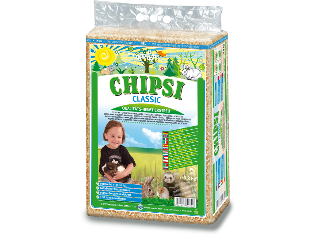 Chipsi Classic Spåner 3,2kg