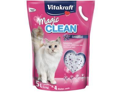 Vitakraft magic clean lavendel 5l.