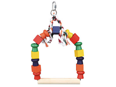 Buegynge af træklodser 20,5 x 29 cm