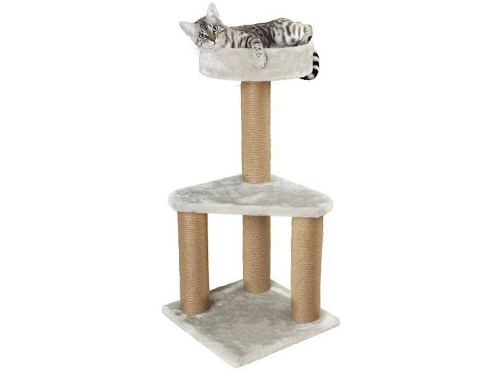 Ivan kradsetræ, 82 cm, lysegrå