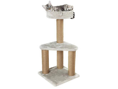 Ivan kradsetræ, 82 cm, lysegrå