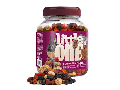Little One Berry Mix 180 g – Bærmix Snack til Kaniner og Gnavere