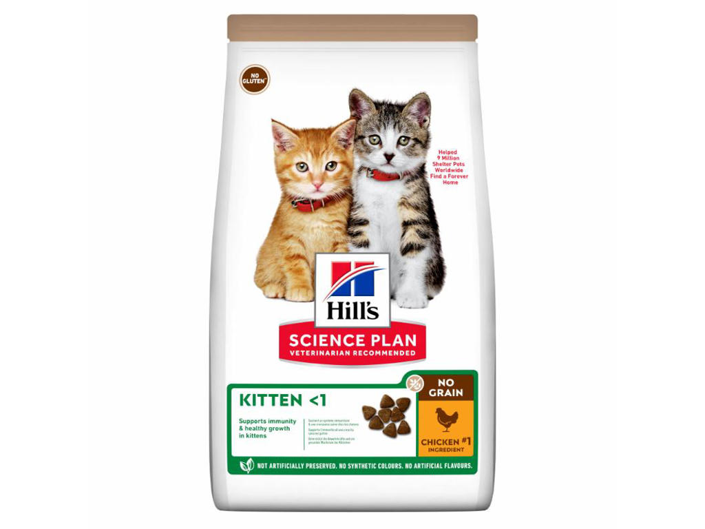 Hills SP Kitten No Grain Chicken & Potato 1,5 kg