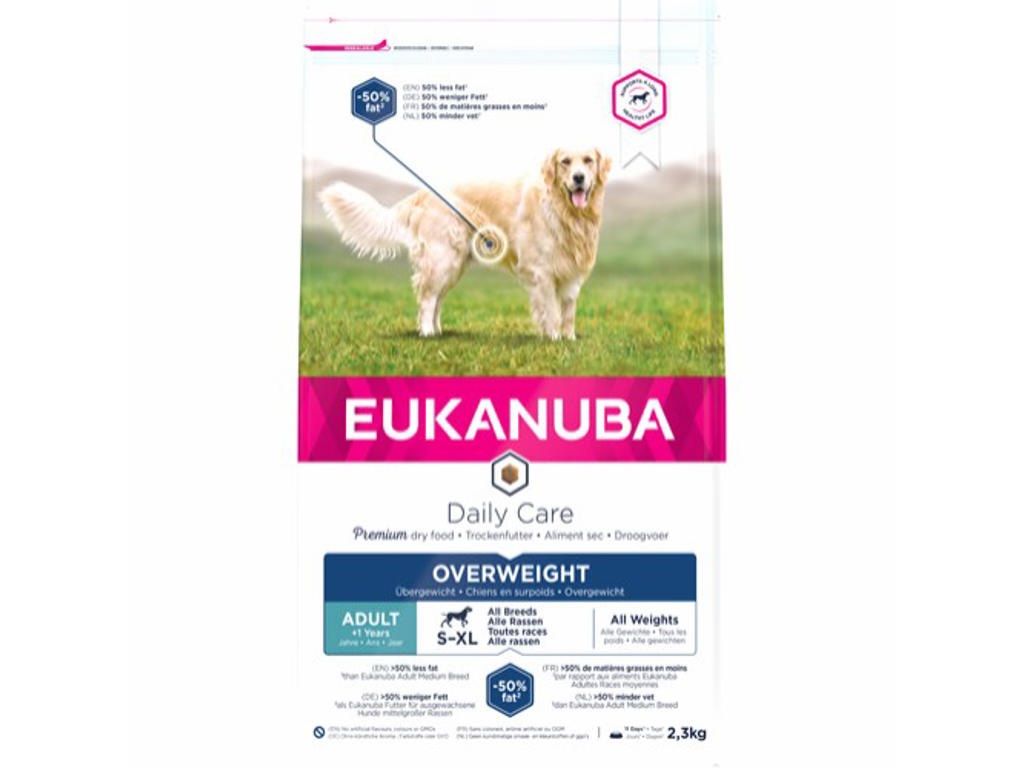 Eukanuba DailyCare Overweight, Sterilized 2,3 kg