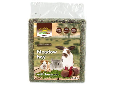 Nature Land hø med beet-root 0,65 kg