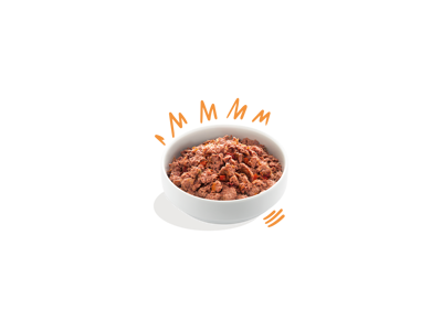 EC vådfoder kylling&kalkun adult 400gr