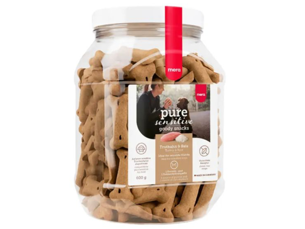 Mera Goody Snack Kalkun & Ris 600g