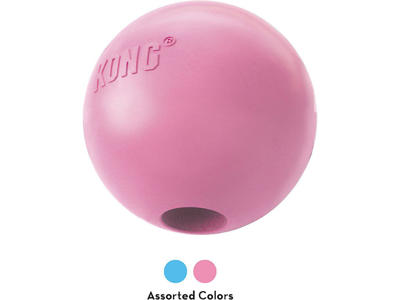 Kong puppy ball medhål M/L Ø7,5CM