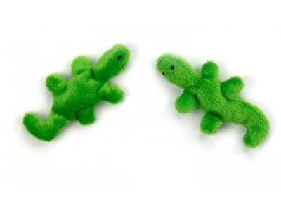 GECKO 2stk m.CATNIP GREEN RUSH