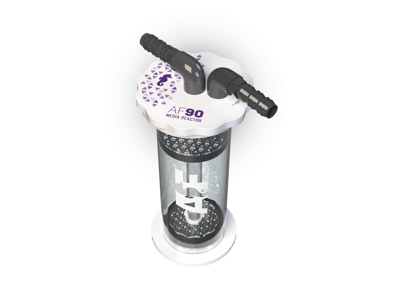 Aquaforest AF90 Media Reactor – Fluidiseringsfilter til Aktivt Kul, Fosfatfjerner og Zeolit 1300 ml