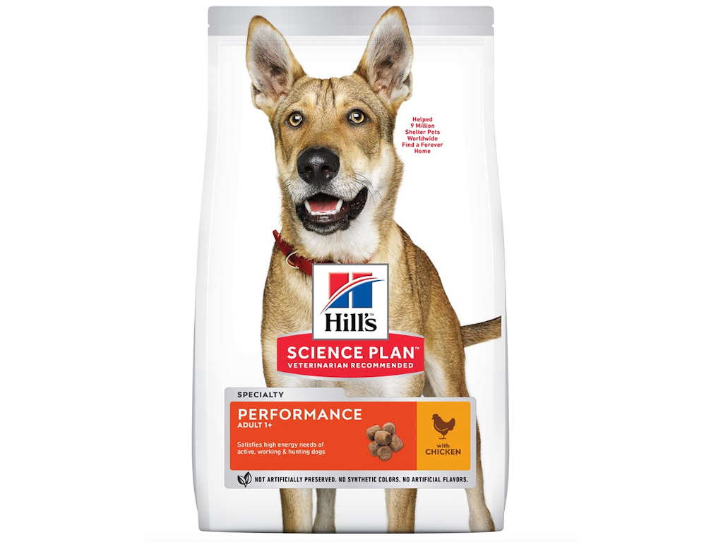 Hill’s Science Plan Canine Adult Performance med Kylling – 14 kg
