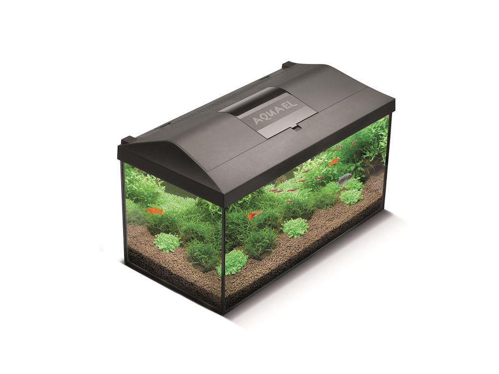 Aquael Leddy 60 Sort Akvariesæt – D&N LED 2.0