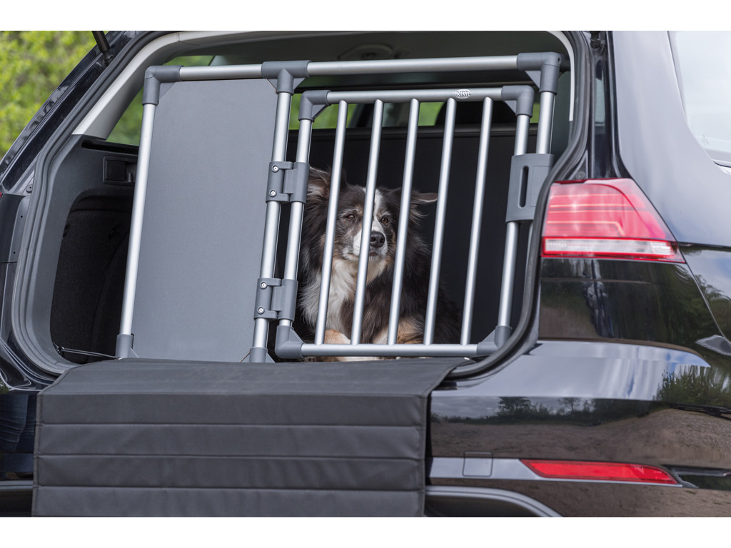 Trixie Transport Box Aluminium L 92×64×78 cm Graphite – Sikker Hundeboks til Bil