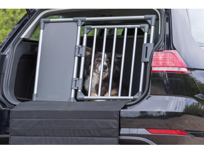 Trixie Transport Box Aluminium L 92×64×78 cm Graphite – Sikker Hundeboks til Bil