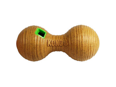 Kong Bamboo Feeder Dumbell L 8x20x8cm