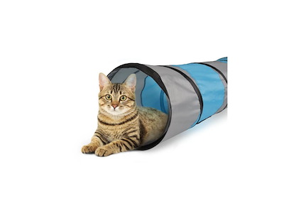 Flamingo Linz Kattetunnel – Sammenklappelig Legetunnel 90 x Ø25 cm