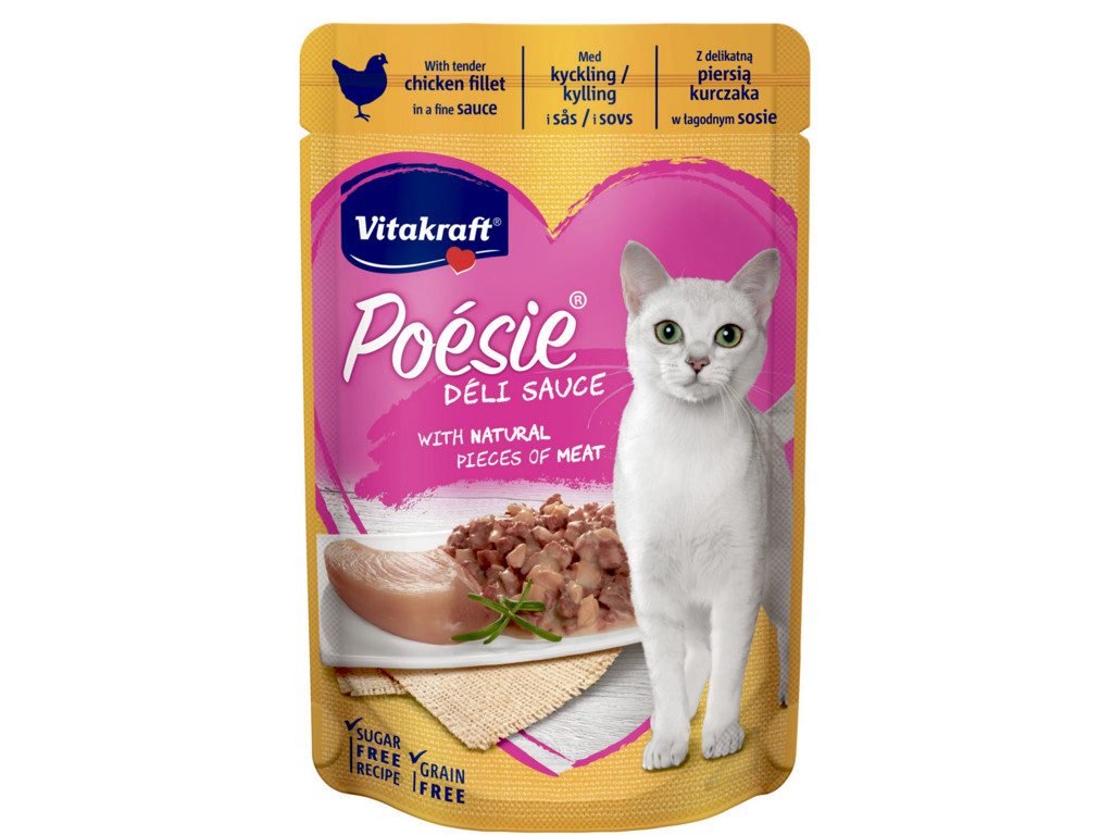 Poesie m kylling 85g Vitakraft