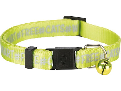 Kattehalsbånd nylon reflektere