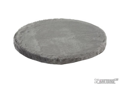 KATTENS NO. 1. RUND HYLDE GRÅ Ø 30 CM