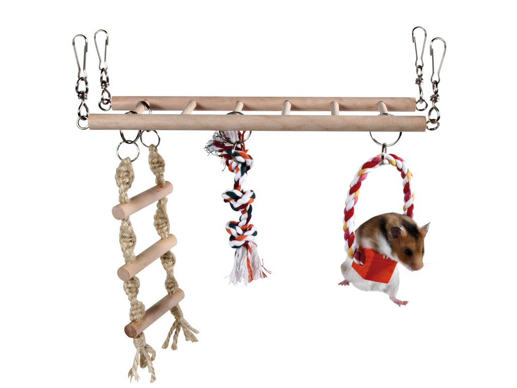 Legestige til hamster 25x9 cm