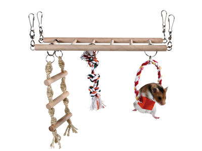 Legestige til hamster 25x9 cm