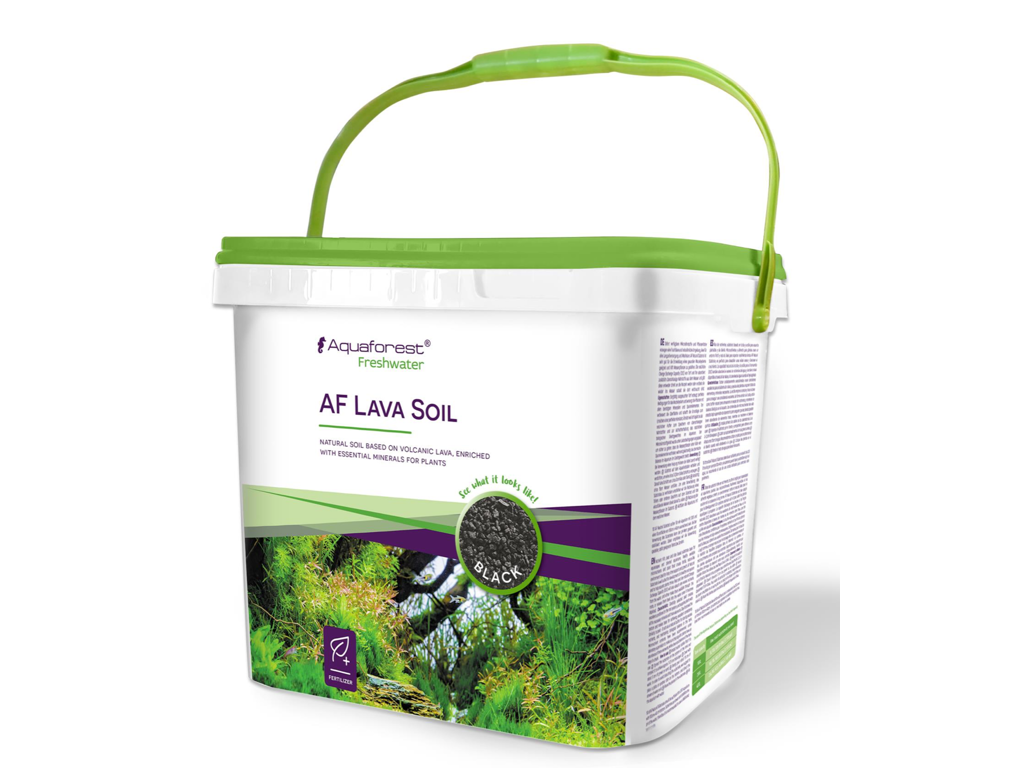 AF Lava Soil 5 liter 5 mm– Mineralberiget vulkansk substrat til ferskvandsakvarier