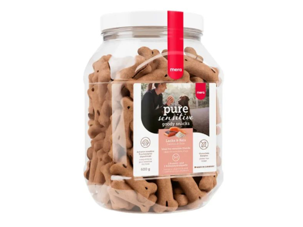 Mera Goody Snack Laks & Ris 600g