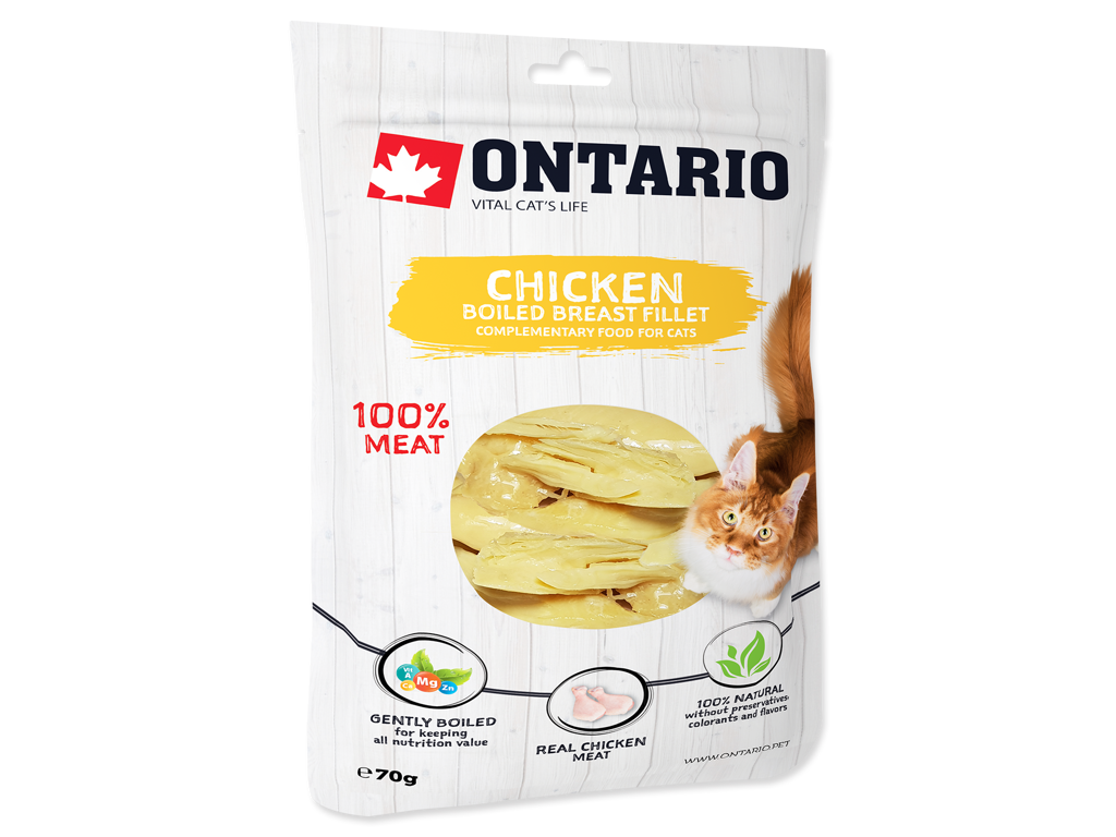 Ontario kogt kyllingebrystfilet 70g