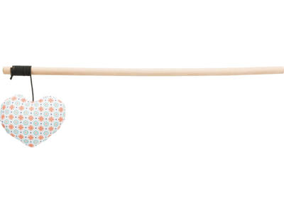 Drillepind m. hjerte, 35 cm