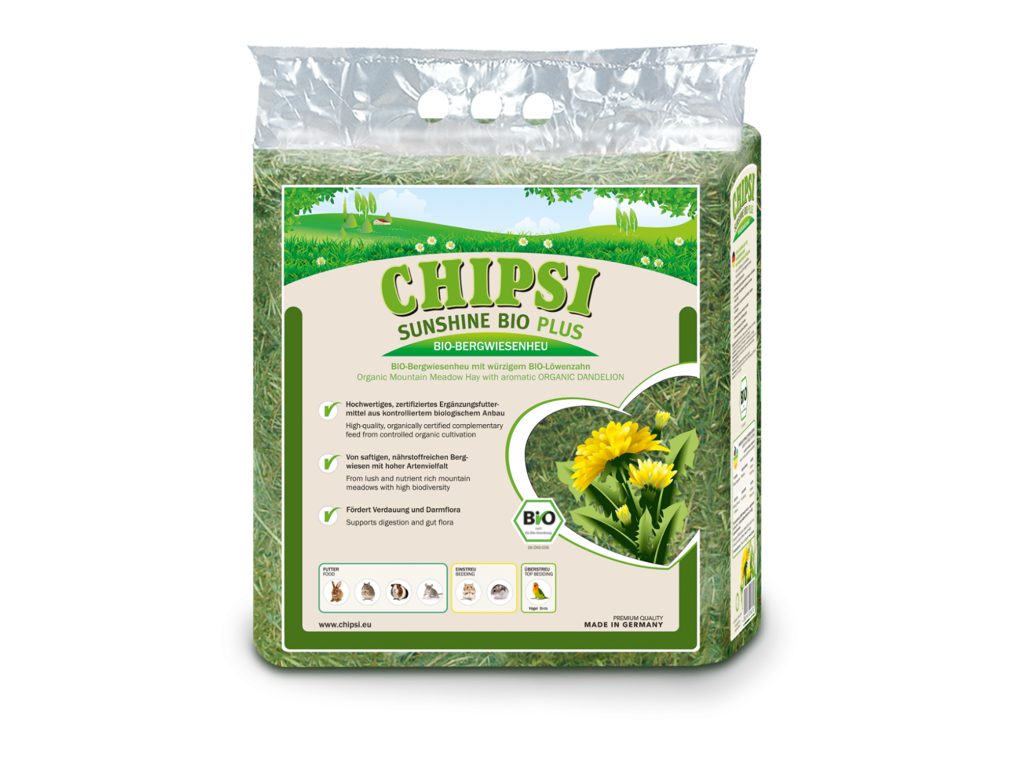 Chipsi sunshine bio + dandelion 600gr