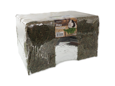 Nature land hus af hø medium