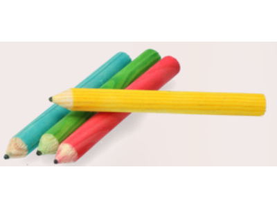 Play Pencil 4 stk. – Farverigt Tyggelegetøj til Gnavere