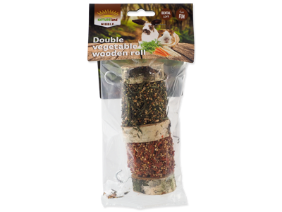 Nature land trærulle med 2 slags grønsager 120g