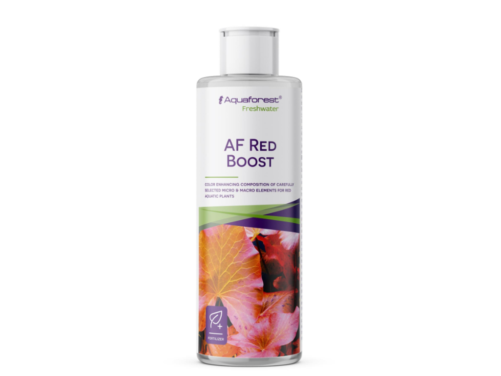 Aquaforest AF Red Boost 250 ml – Professionel farveforstærkende gødning til røde akvarieplanter
