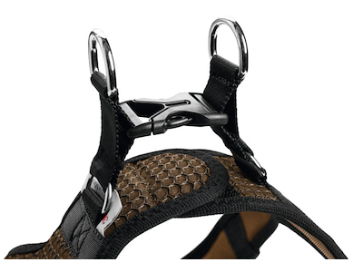 Hunter Hilo Comfort Hundesele XS Brun – Blød og Åndbar Hundesele med Refleks