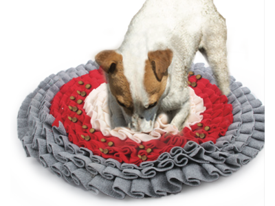 Dig it Fluffy legemåtte 52 x 52 x 4 cm