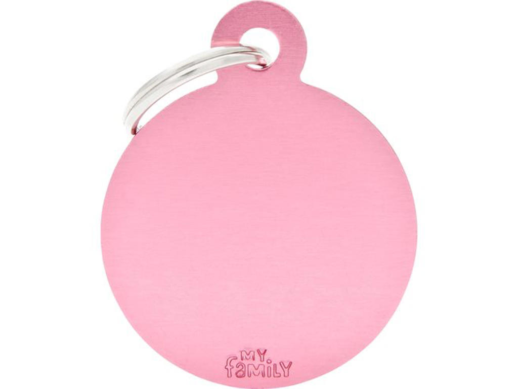 MY FAMILY PINK BIG CIRCLE Ø 3 CM
