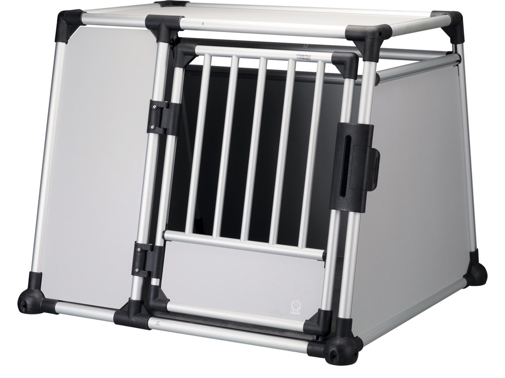 Transportbox, aluminium, L–XL: 94 × 75 × 88 cm
