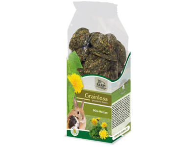 JR Grainless Mini Hjerter 150g