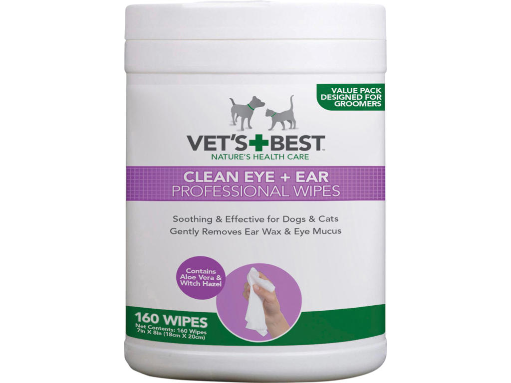 Vets Best øre- & øjenklud 160 stk.  