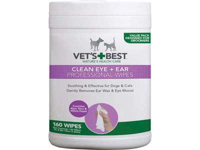 Vets Best øre- & øjenklud 160 stk.  