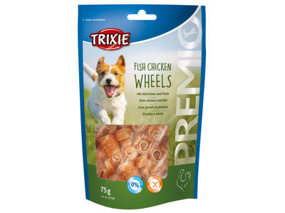 PREMIO Fish Chicken Wheels, 75 g