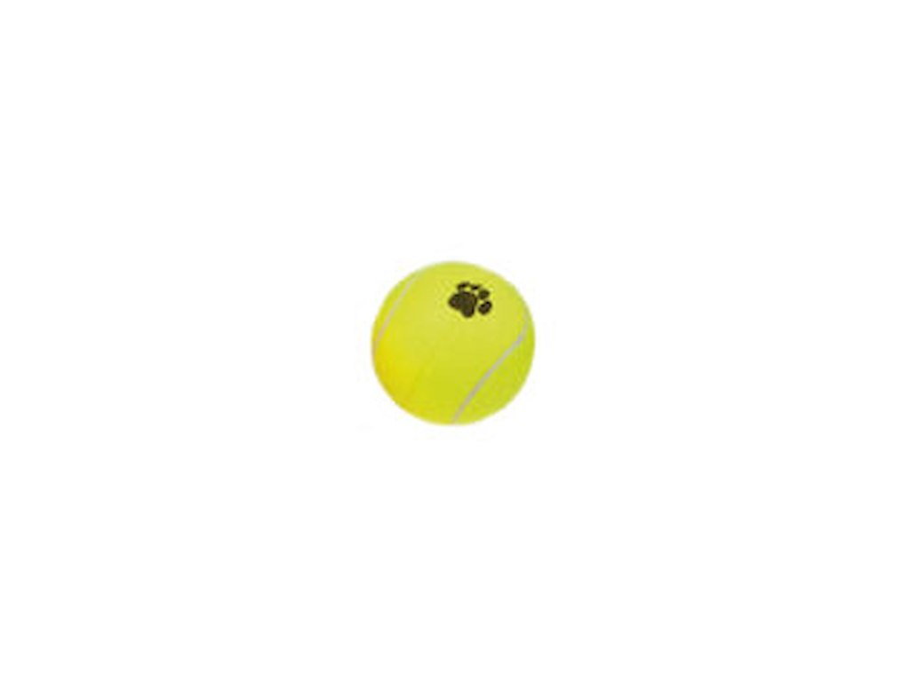 Tennisbold XXXL Gul 25 cm – Oppustet Hundelegetøj