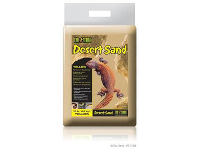 ExoTerra sand 4,5 kg, gul ks. 