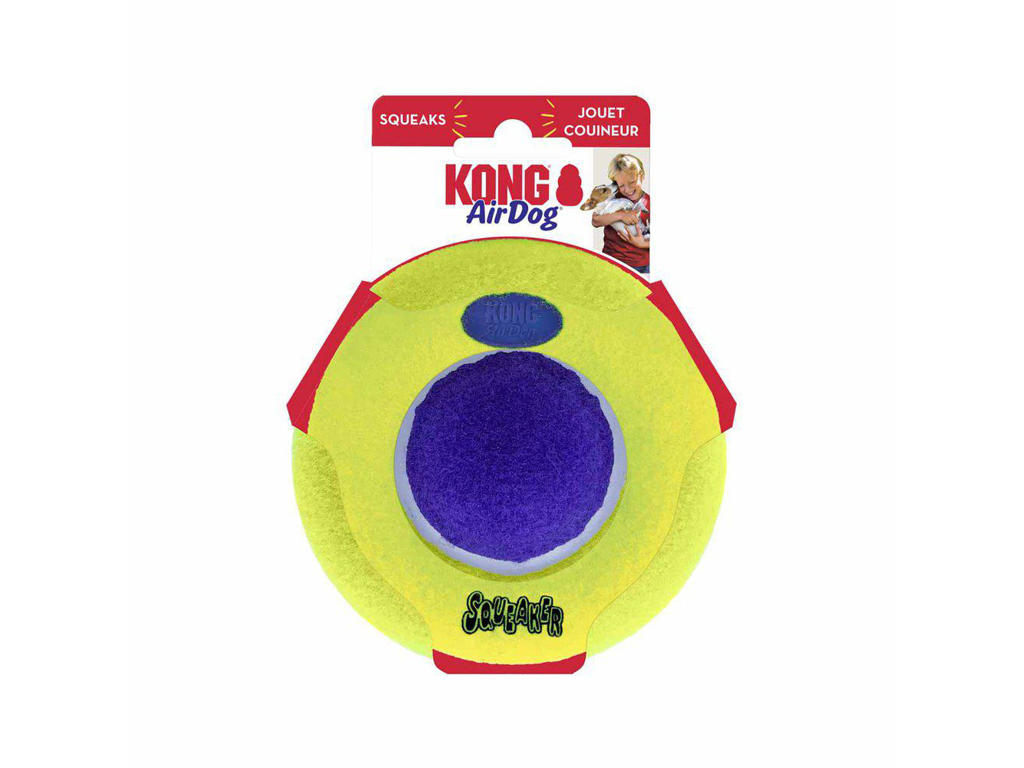 Kong airdog squeaker saucer M/L 23x16,5x6,5CM