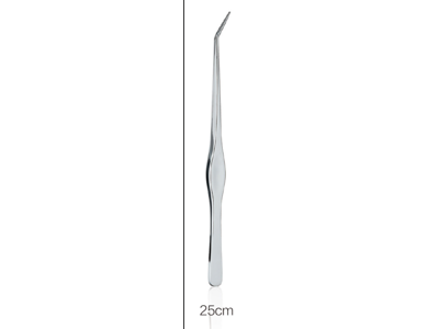 25 cm curved tweezers