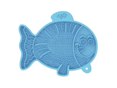 Lickmat Lick-a-fish 18 x 14,8 x 1,6 cm