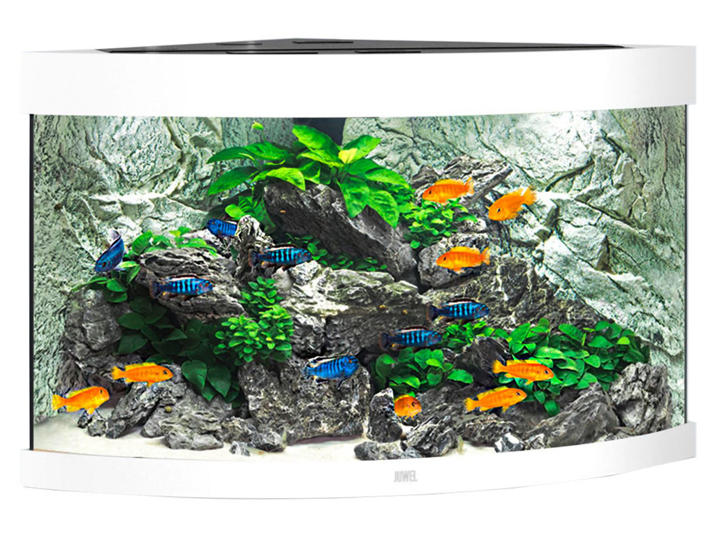 JUWEL MODEL TRIGON HVID 190 LED AKVARIE 190 L