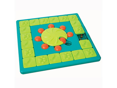Nina Ottosson MultiPuzzle Blå SV4 38 x 38 x 4,5 cm – Avanceret Hundespil