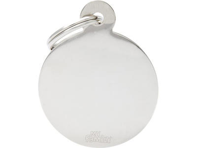 MY FAMILY CHROME BIG CIRCLE Ø 3 CM